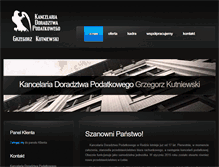 Tablet Screenshot of kutniewski.pl